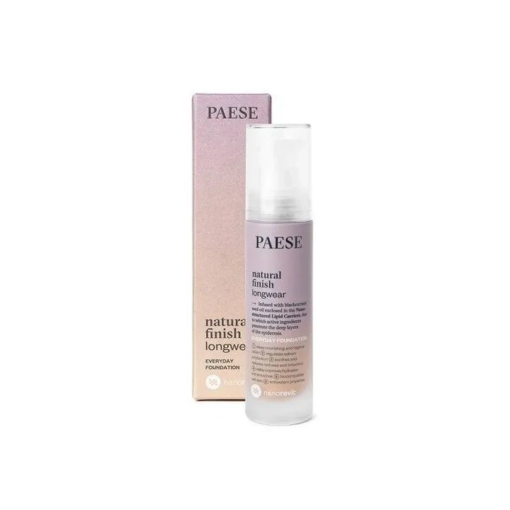 PAESE Nanorevit Natural Finish Longwear podkład do twarzy 1.5 Nude 30ml 
