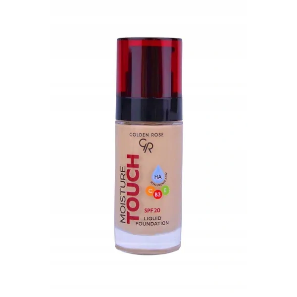 GOLDEN ROSE Moisture Touch podkład do twarzy nawilżający SPF20 101 30ml 