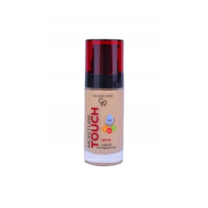 GOLDEN ROSE Moisture Touch podkład do twarzy nawilżający SPF20 101 30ml 
