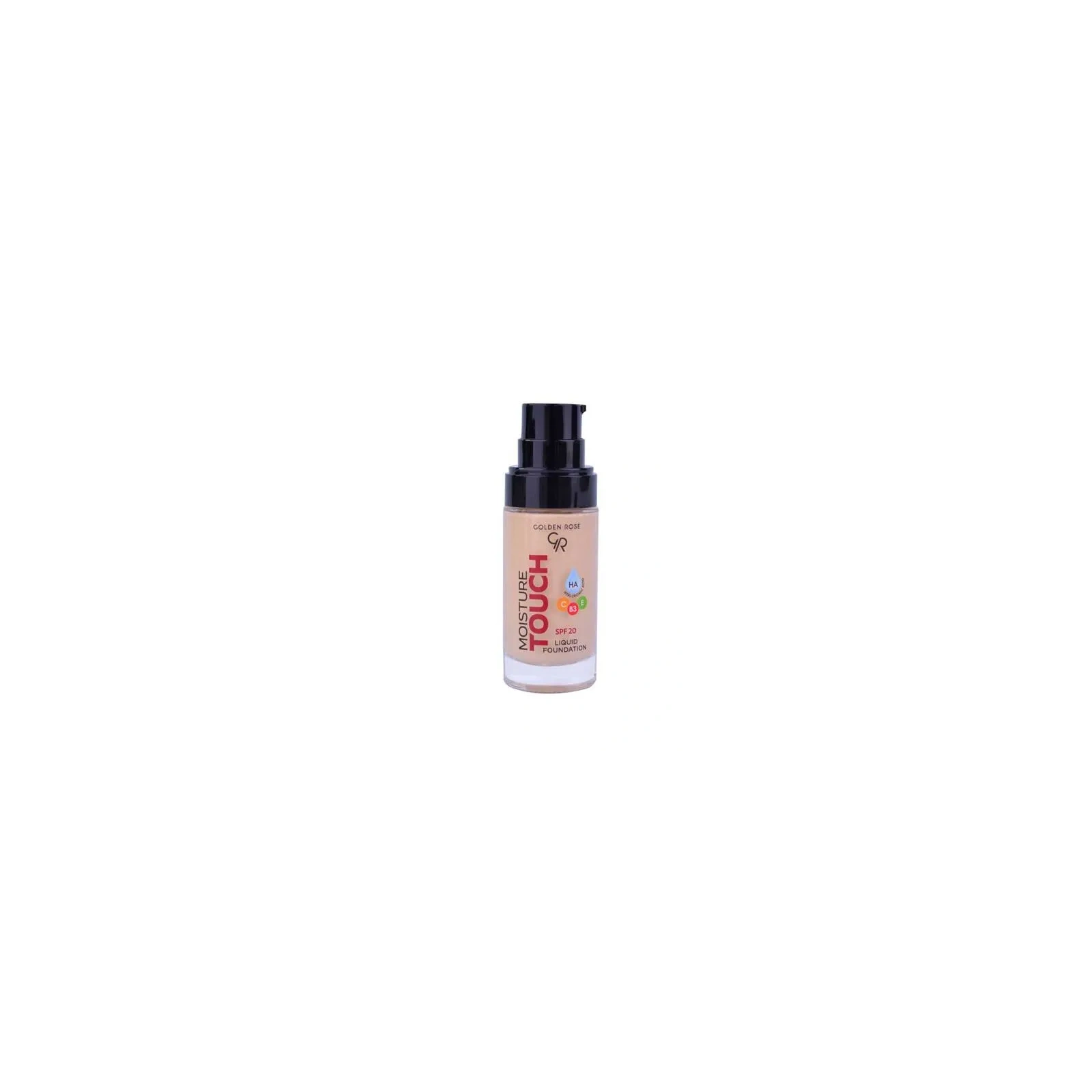 GOLDEN ROSE Moisture Touch podkład do twarzy nawilżający SPF20 101 30ml 
