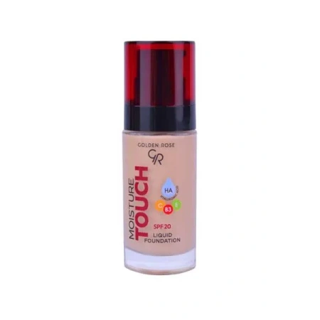 GOLDEN ROSE Moisture Touch podkład do twarzy nawilżający SPF20 102 30ml 