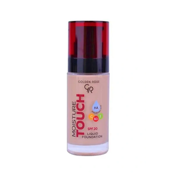 Golden Rose GOLDEN ROSE Moisture Touch podkład do twarzy nawilżający SPF20 103 30ml — Składniki i ocena