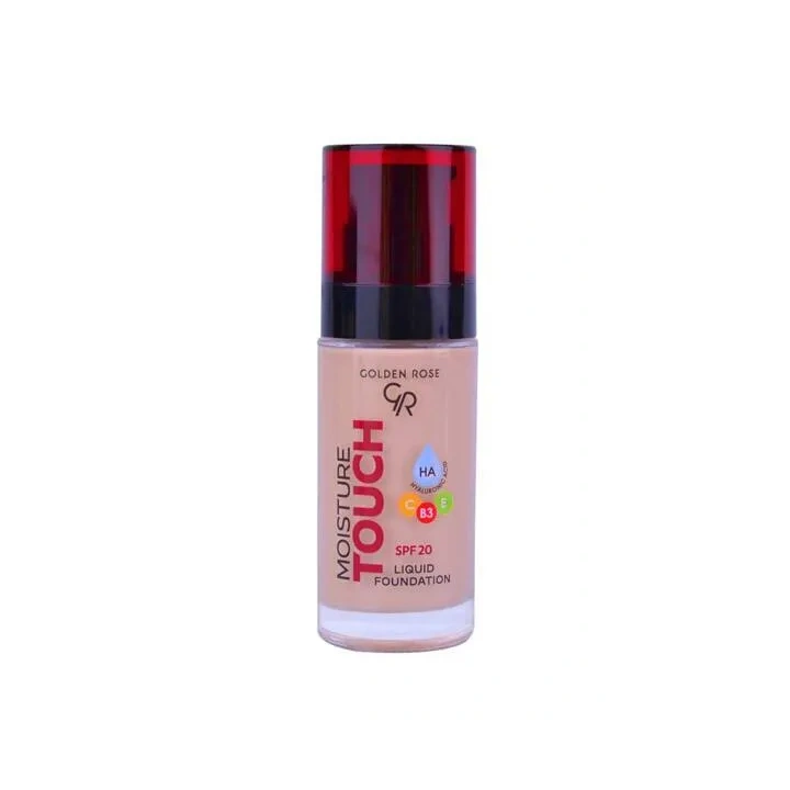 GOLDEN ROSE Moisture Touch podkład do twarzy nawilżający SPF20 103 30ml 
