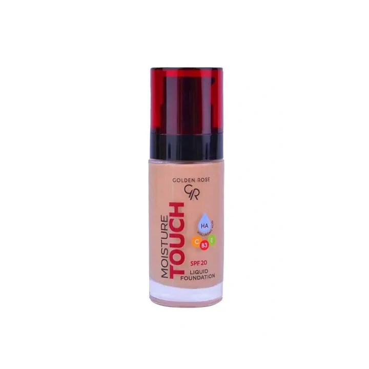 GOLDEN ROSE Moisture Touch podkład do twarzy nawilżający SPF20 104 30ml 