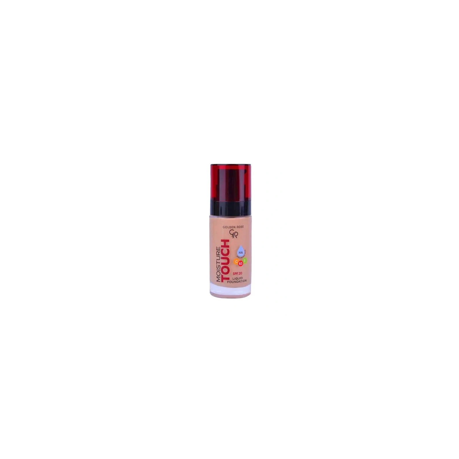 GOLDEN ROSE Moisture Touch podkład do twarzy nawilżający SPF20 104 30ml 