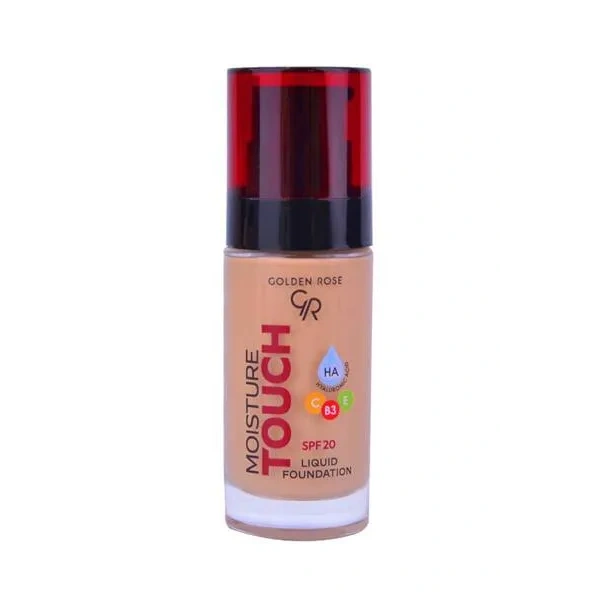 Golden Rose GOLDEN ROSE Moisture Touch podkład do twarzy nawilżający SPF20 105 30ml — Składniki i ocena