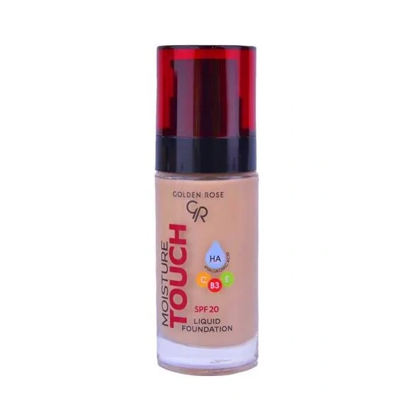 GOLDEN ROSE Moisture Touch podkład do twarzy nawilżający SPF20 106 30ml 