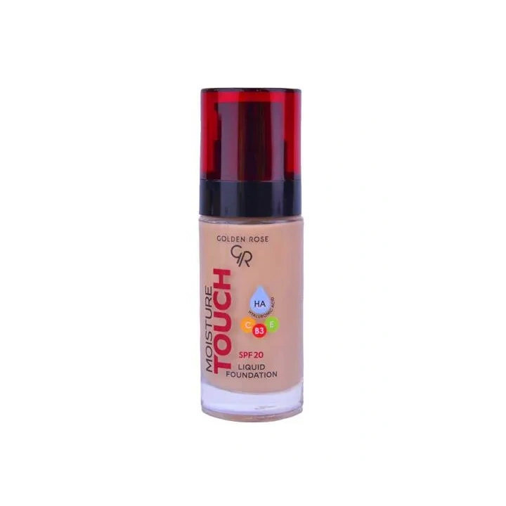 GOLDEN ROSE Moisture Touch podkład do twarzy nawilżający SPF20 106 30ml 