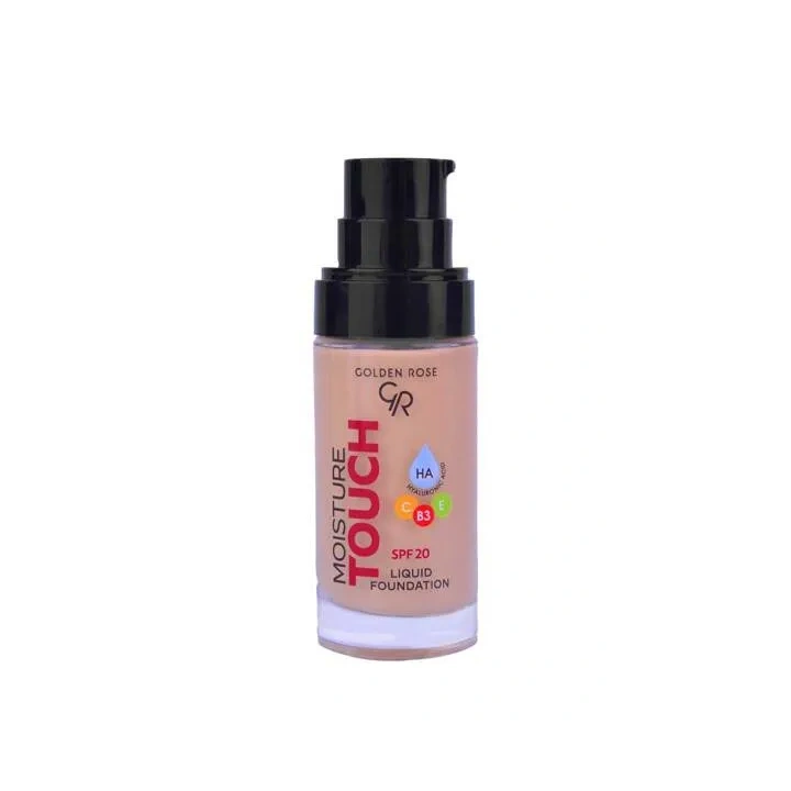 GOLDEN ROSE Moisture Touch podkład do twarzy nawilżający SPF20 106 30ml 