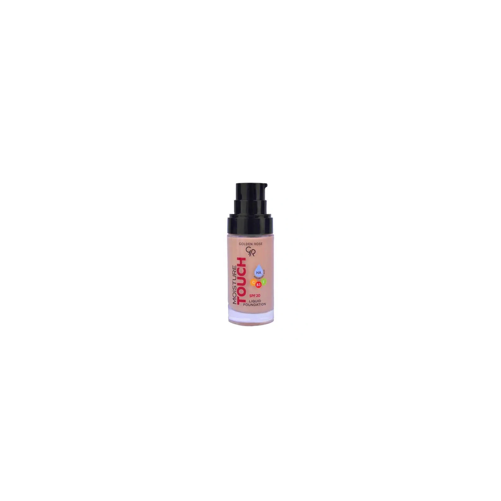 GOLDEN ROSE Moisture Touch podkład do twarzy nawilżający SPF20 106 30ml 