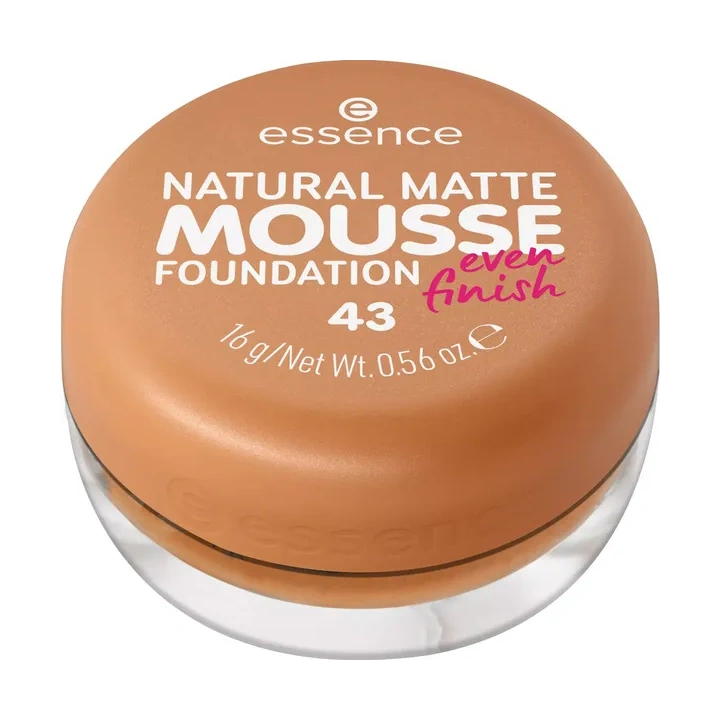 ESSENCE Natural Matte Mousse Foundation podkład do twarzy w musie 43 16g 