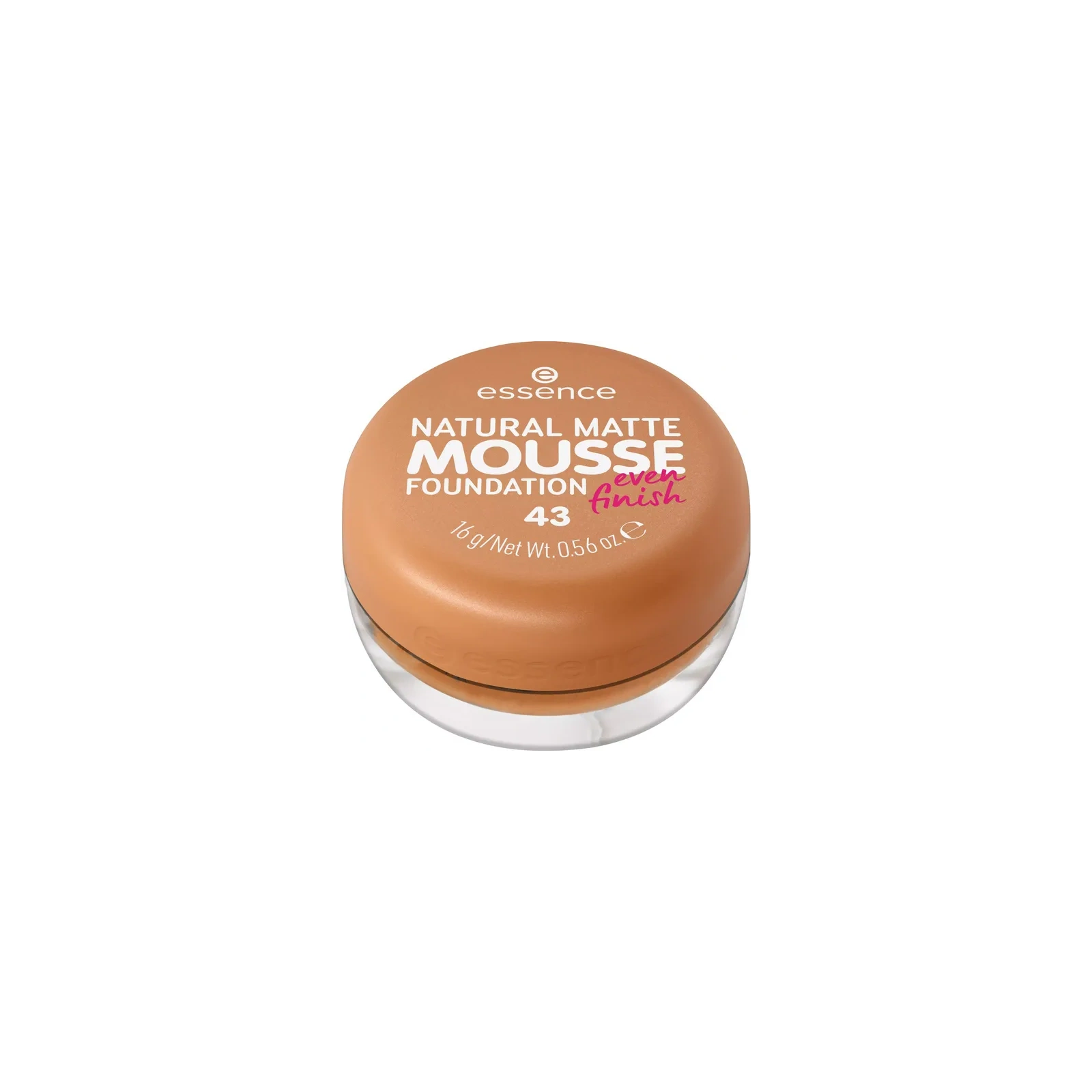 ESSENCE Natural Matte Mousse Foundation podkład do twarzy w musie 43 16g 