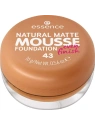 ESSENCE Natural Matte Mousse Foundation podkład do twarzy w musie 43 16g 