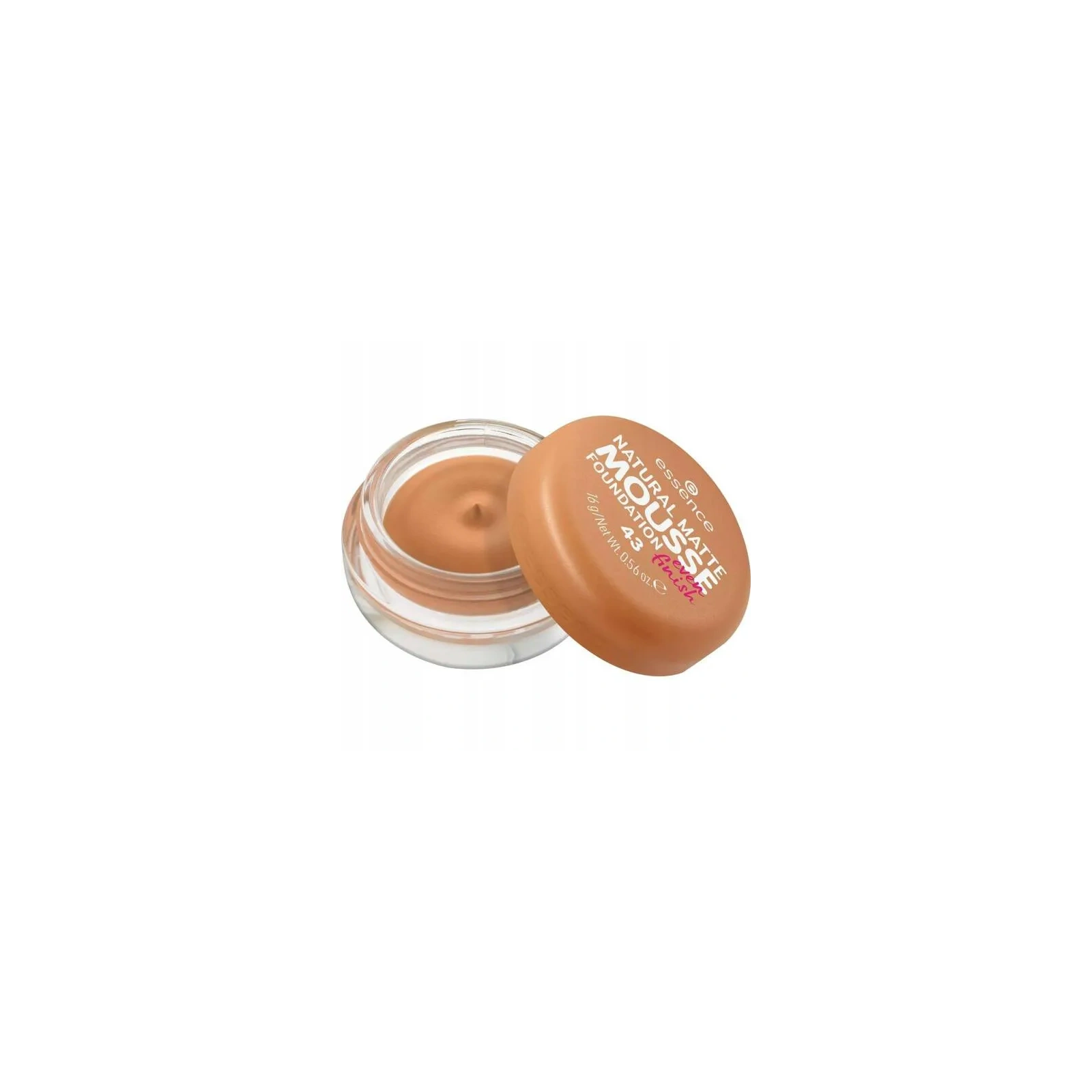 ESSENCE Natural Matte Mousse Foundation podkład do twarzy w musie 43 16g 