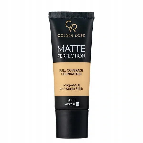 Golden Rose GOLDEN ROSE Matte Perfection Foundation matujący podkład do twarzy W3 35ml — Składniki i ocena
