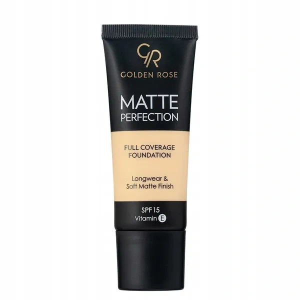 Golden Rose GOLDEN ROSE Matte Perfection Foundation matujący podkład do twarzy W1 35ml — Składniki i ocena