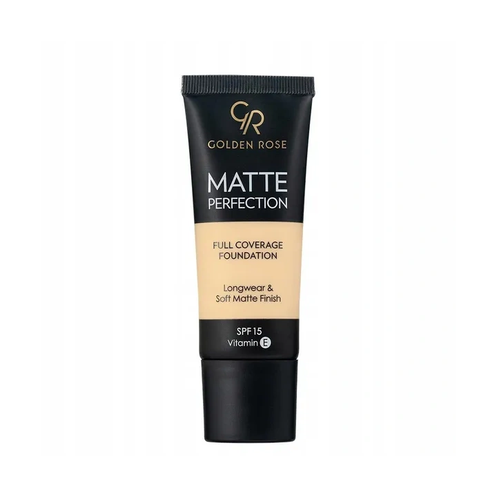 GOLDEN ROSE Matte Perfection Foundation matujący podkład do twarzy W1 35ml