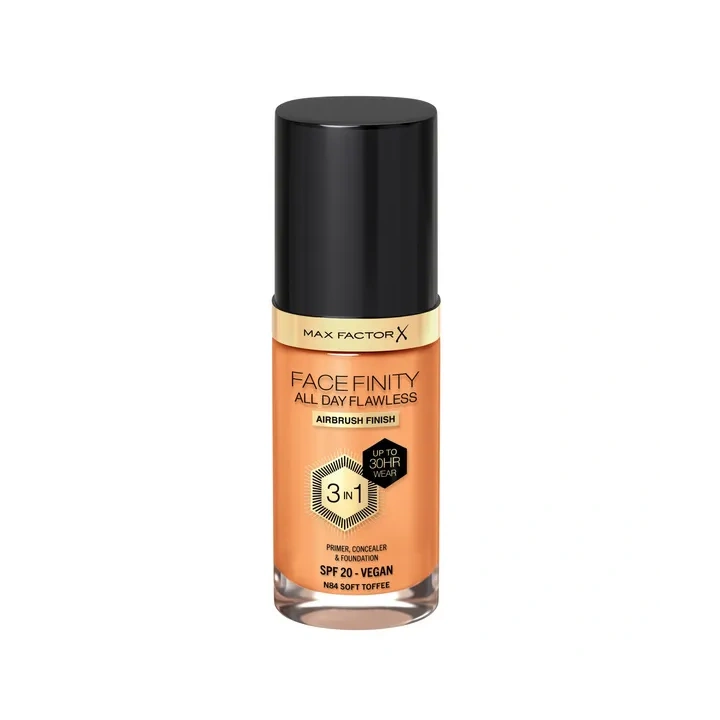 MAX FACTOR Facefinity All Day Flawless podkład N84 Soft Toffee 30ml 