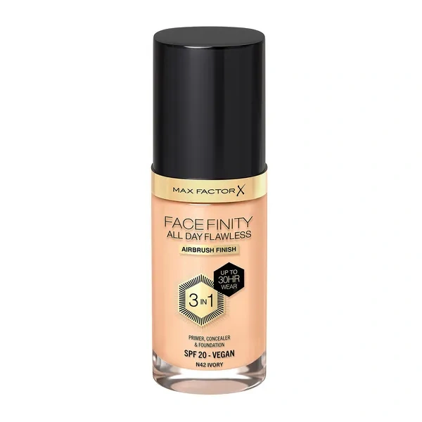 MAX FACTOR Facefinity All Day Flawless podkład N42 Ivory 30ml 