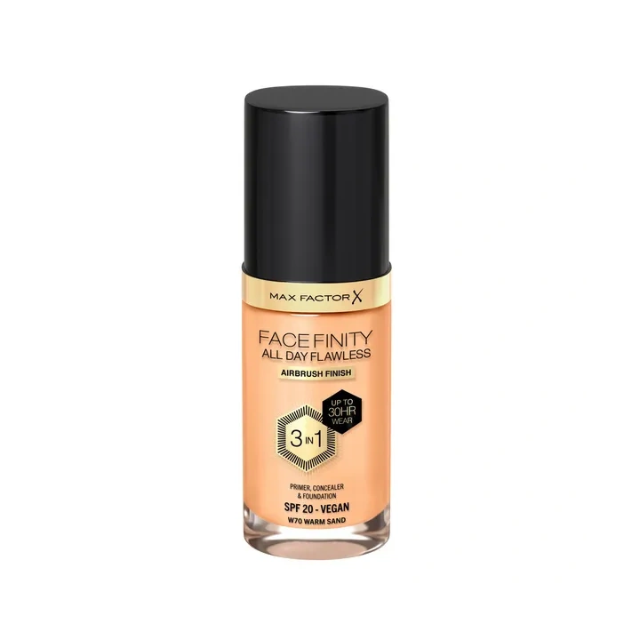 MAX FACTOR Facefinity All Day Flawless podkład W70 Warm Sand 30ml 