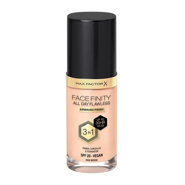 MAX FACTOR Facefinity All Day Flawless podkład N55 Beige 30ml 