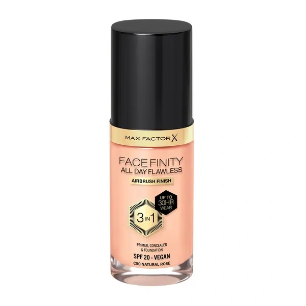 MAX FACTOR Facefinity All Day Flawless podkład C50 Natural Rose 30ml 
