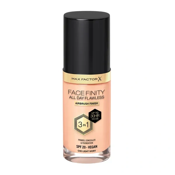 MAX FACTOR Facefinity All Day Flawless podkład C40 Light Ivory 30ml