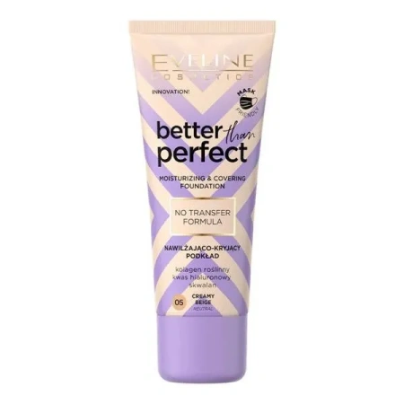 EVELINE Better Than Perfect podkład do twarzy 05 Creamy Beige 30ml