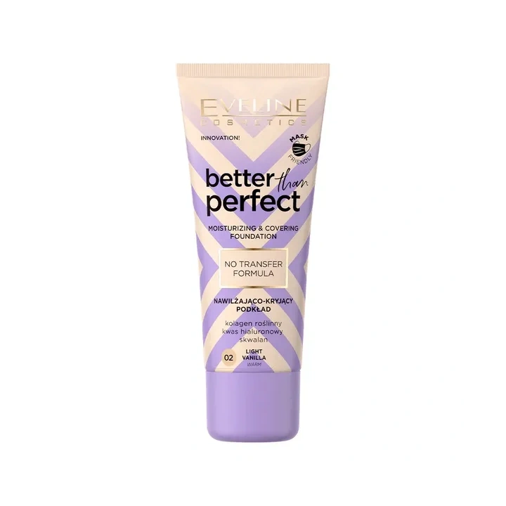 EVELINE Better Than Perfect podkład do twarzy 02 Light Vanilla 30ml