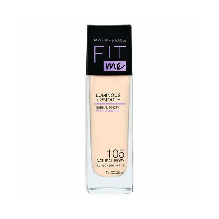 MAYBELLINE Fit Me Luminous+Smooth podkład 105 Natural Ivory 30ml