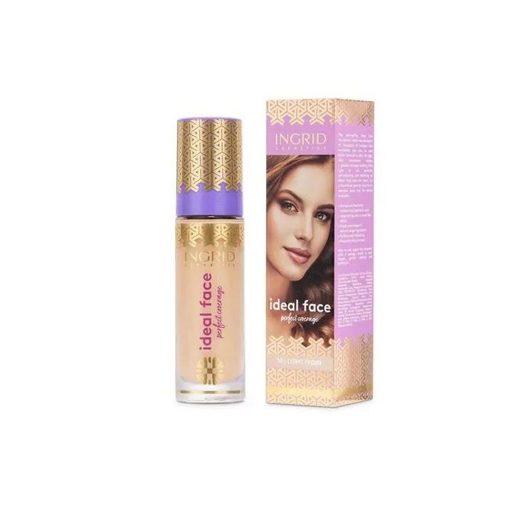 INGRID Ideal Face podkład 10 Light Ivory 30ml