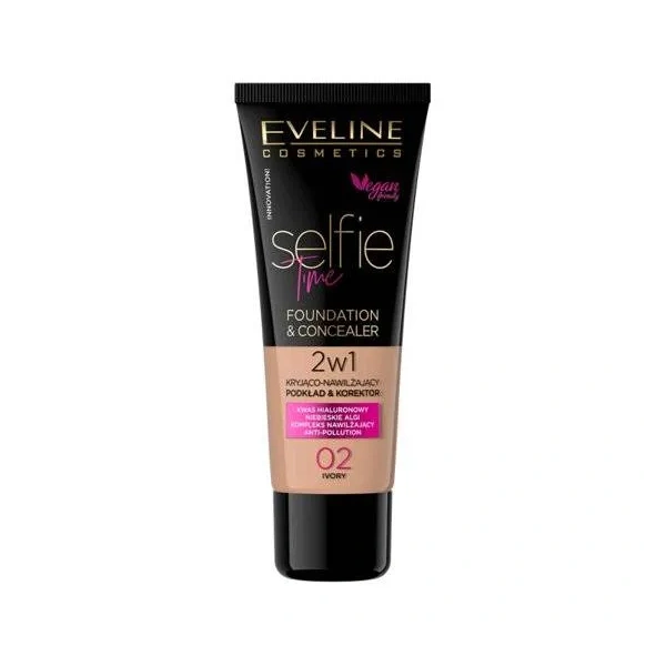 EVELINE Selfie Time podkład 02 Ivory 30ml