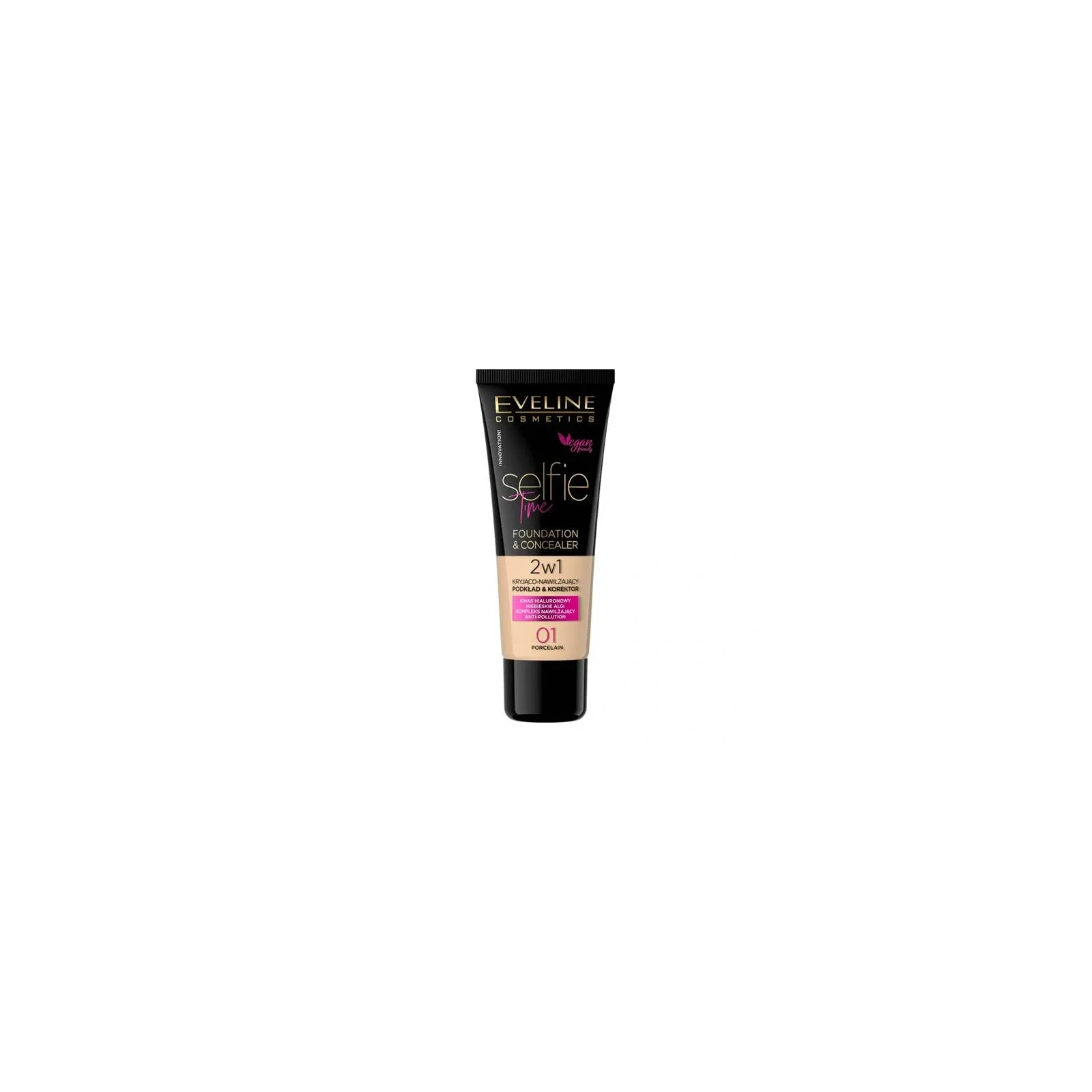 EVELINE Selfie Time podkład 01 Porcelain 30ml
