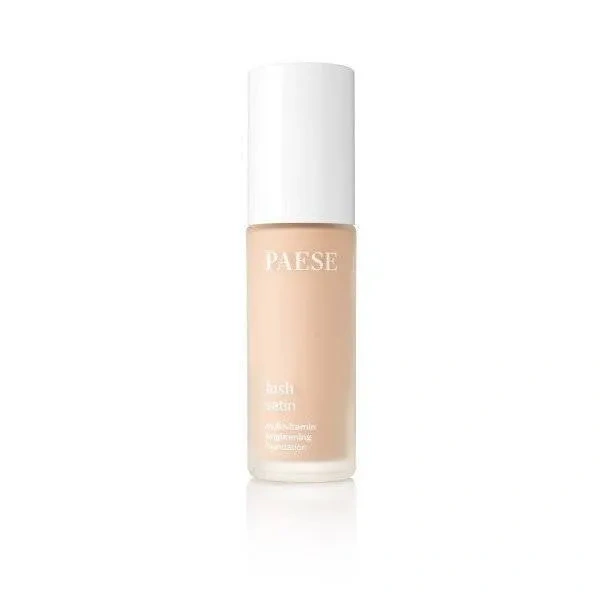 PAESE Lush Satin witaminowy podkład rozświetlający 30 Porcelain 30ml