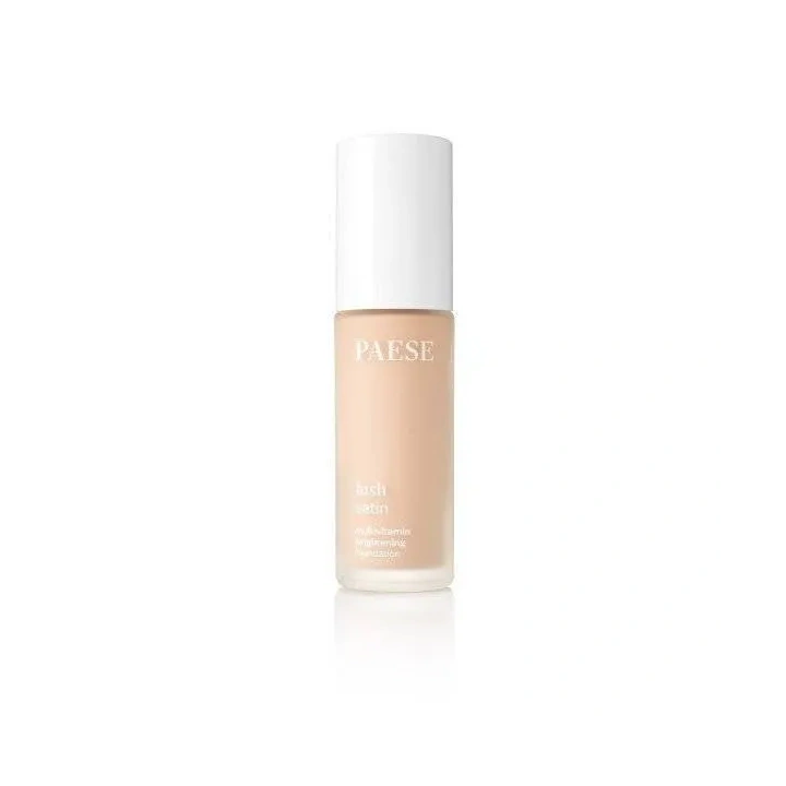 PAESE Lush Satin witaminowy podkład rozświetlający 30 Porcelain 30ml