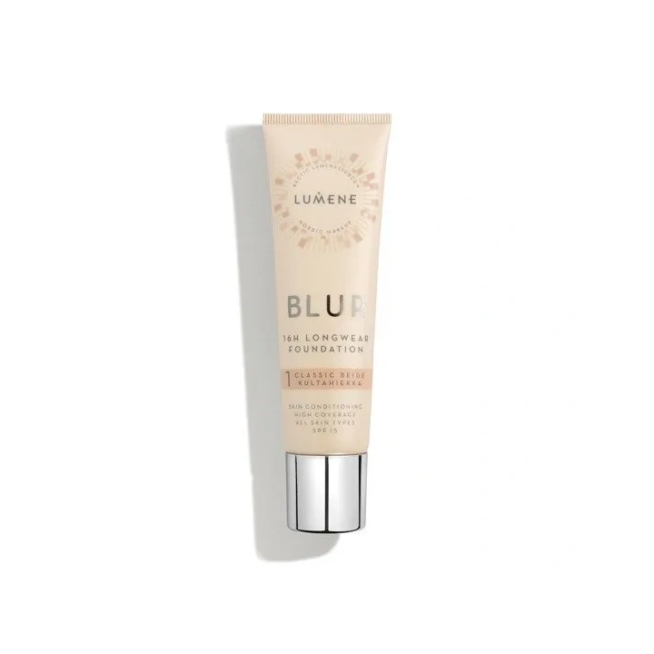 LUMENE Blur Foundation podkład 1 Classic Beige 30ml