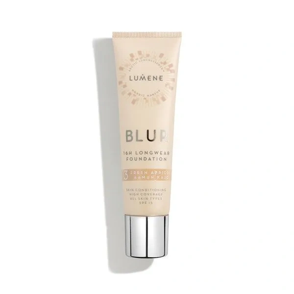 LUMENE Blur Foundation podkład 3 Fresh Apricot 30ml