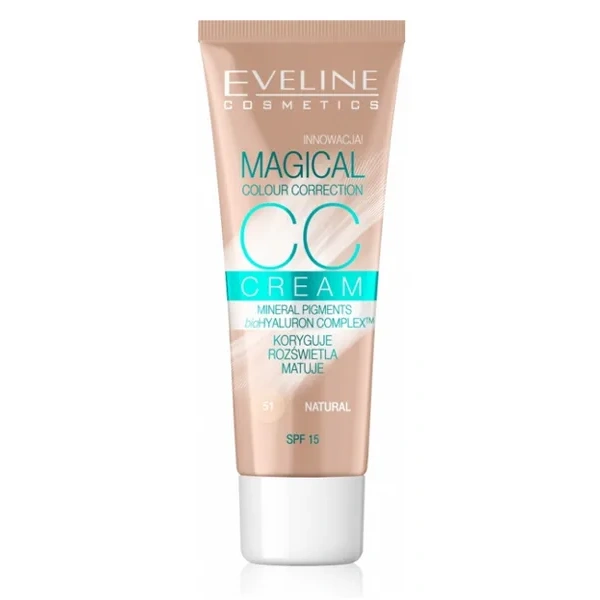 EVELINE Magical CC Cream podkład 51 Natural 30ml