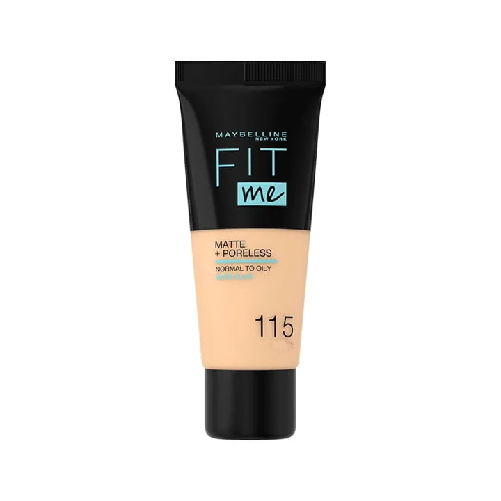 MAYBELLINE Fit Me Matte+Poreless podkład matujący 115 Ivory 30ml