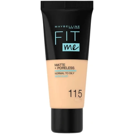 MAYBELLINE Fit Me Matte+Poreless podkład matujący 115 Ivory 30ml
