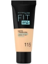 MAYBELLINE Fit Me Matte+Poreless podkład matujący 115 Ivory 30ml