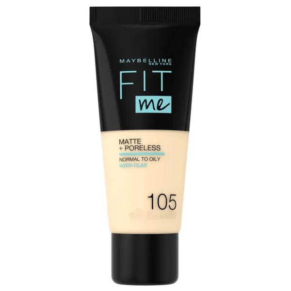 MAYBELLINE Fit Me Matte+Poreless podkład matujący 105 Natural Ivory 30ml