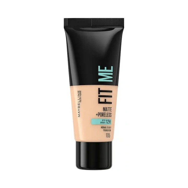 MAYBELLINE Fit Me Matte+Poreless podkład matujący 105 Natural Ivory 30ml