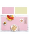 ECARLA podkładka na biurko dwustronna 50x80cm Różowo Kremowa MP47WZ3 