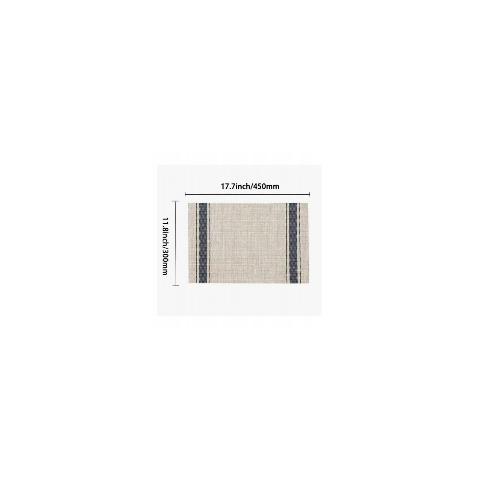 ECARLA podkładka na stół prostokątna 45x30cm MP39 1szt