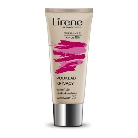 LIRENE Kryjący podkład 22 Naturalny 30ml