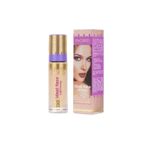 INGRID Ideal Face podkład 12 Naturalny Beż 30ml