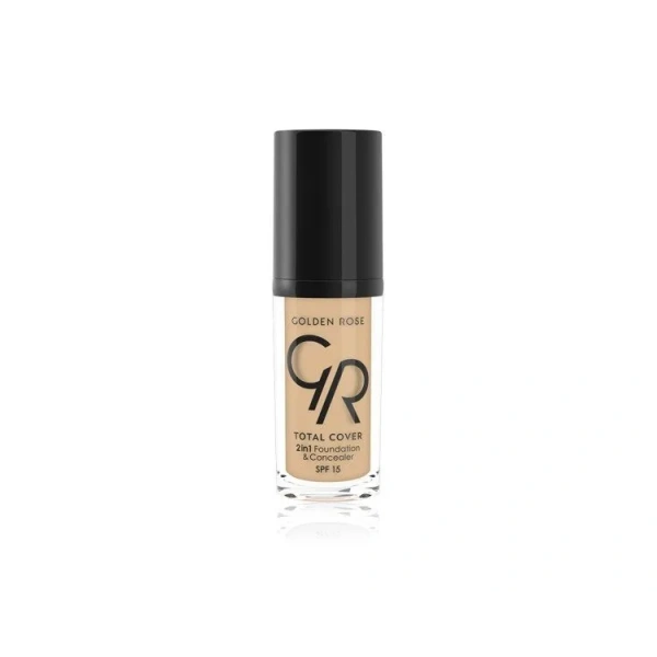 GOLDEN ROSE Total Cover 2w1 podkład i korektor do twarzy 11 Nude 30ml