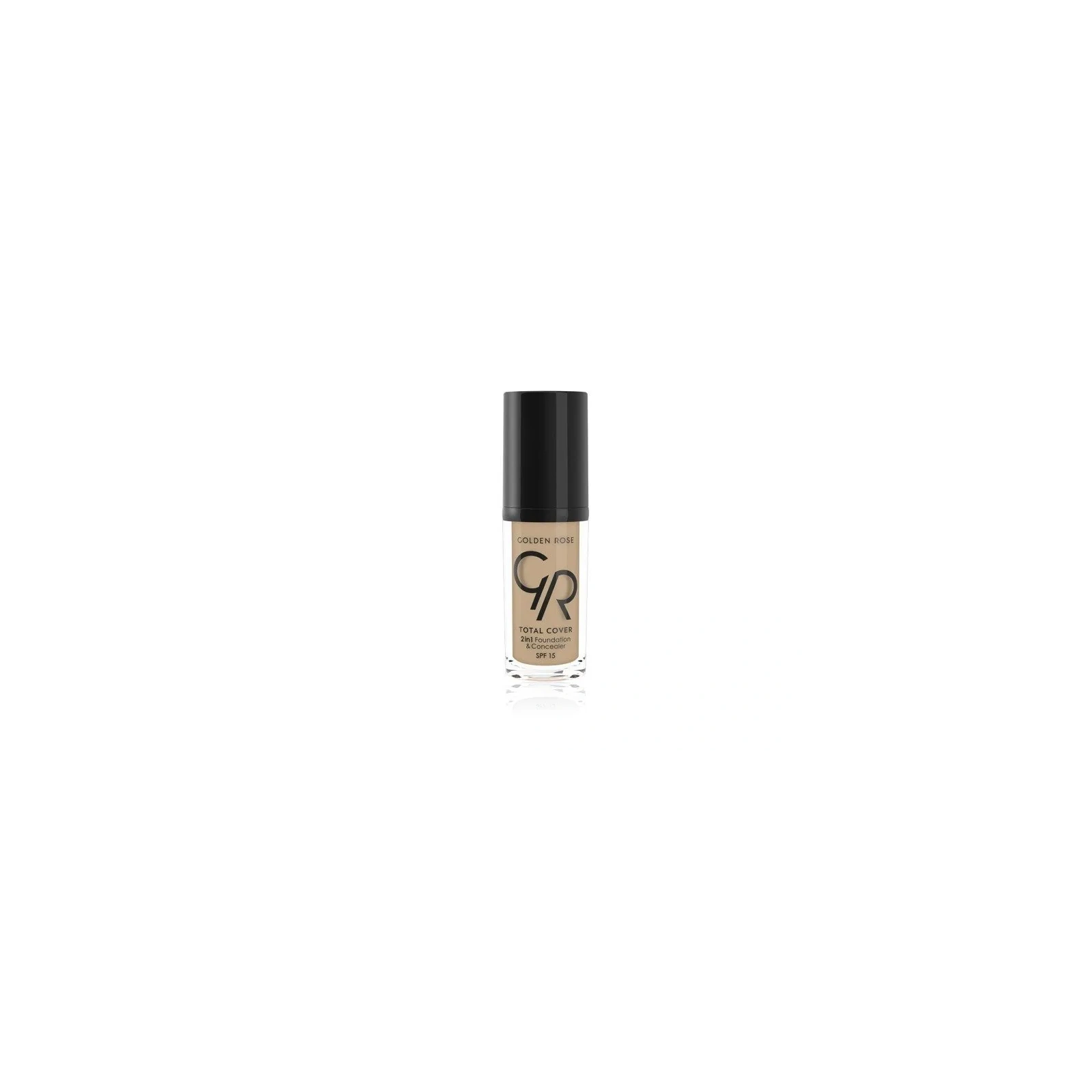 GOLDEN ROSE Total Cover 2w1 podkład i korektor do twarzy 06 Taupe 30ml