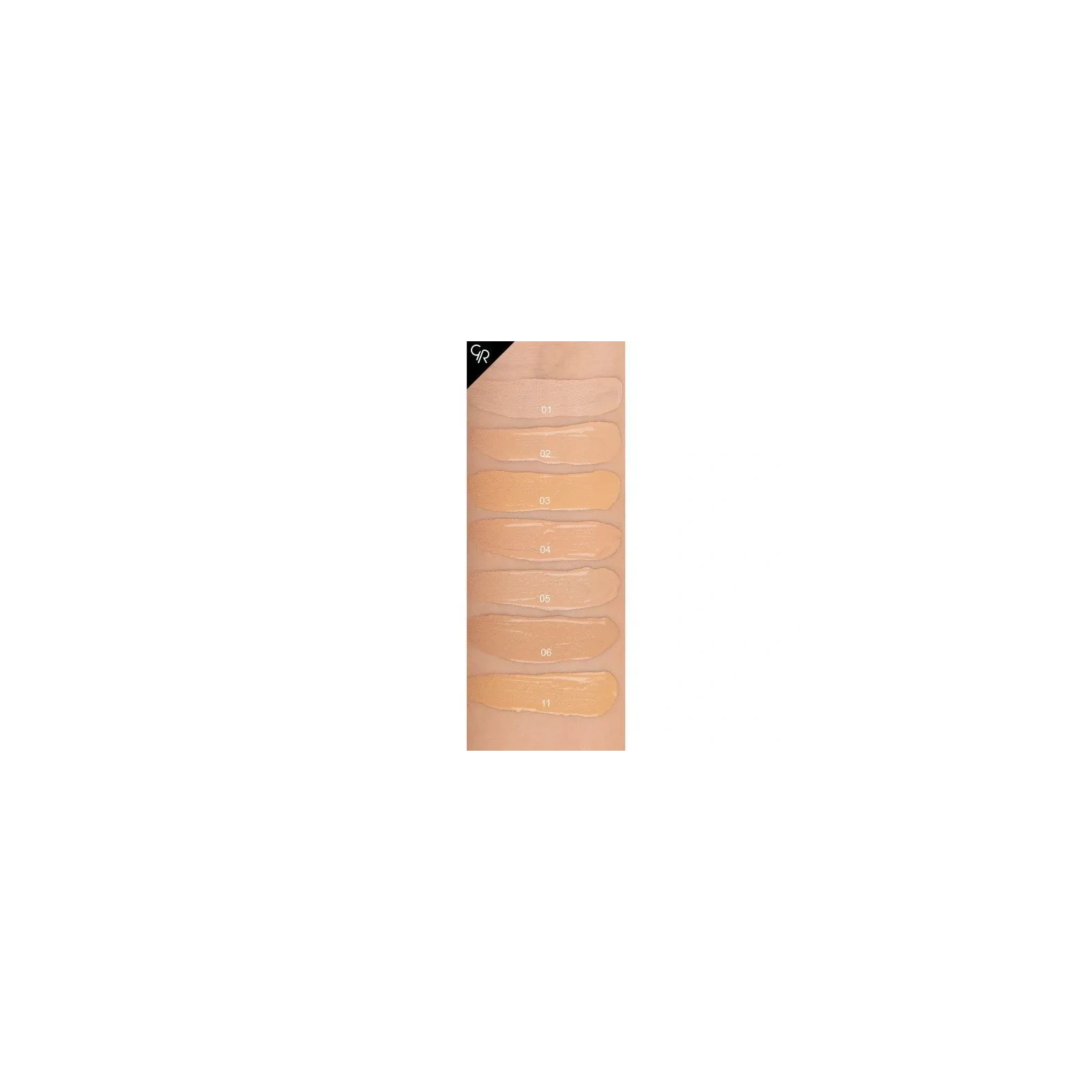GOLDEN ROSE Total Cover 2w1 podkład i korektor do twarzy 02 Ivory 30ml